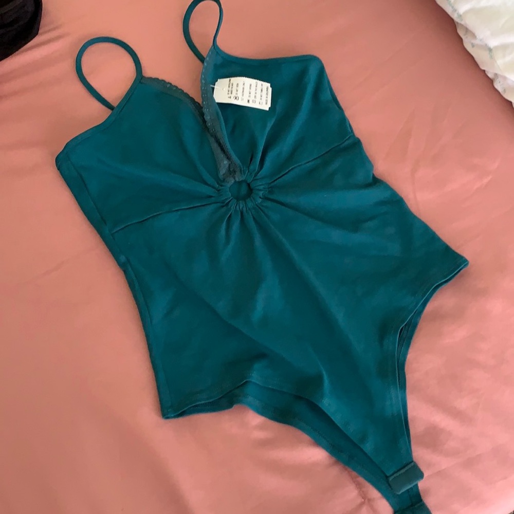 Teal Bodysuit